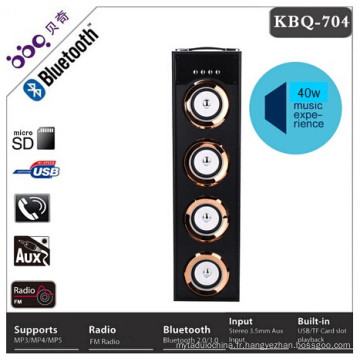 2016 derniers produits 2.0 haut-parleur de tour de bluetooth avec la fonction de karaoke